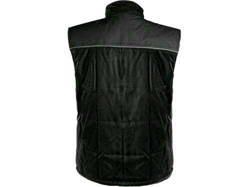 Pánská zimní vesta SEATTLE, černo-šedá, vel. S